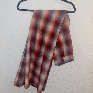 Plaid Pants -High waist
